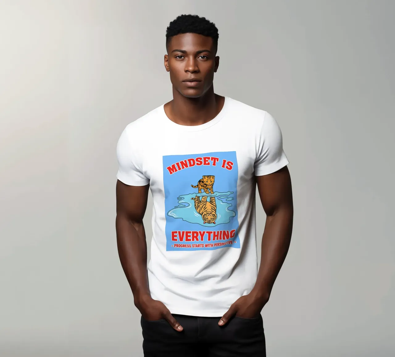 La mentalità è tutto t-shirt da Botania