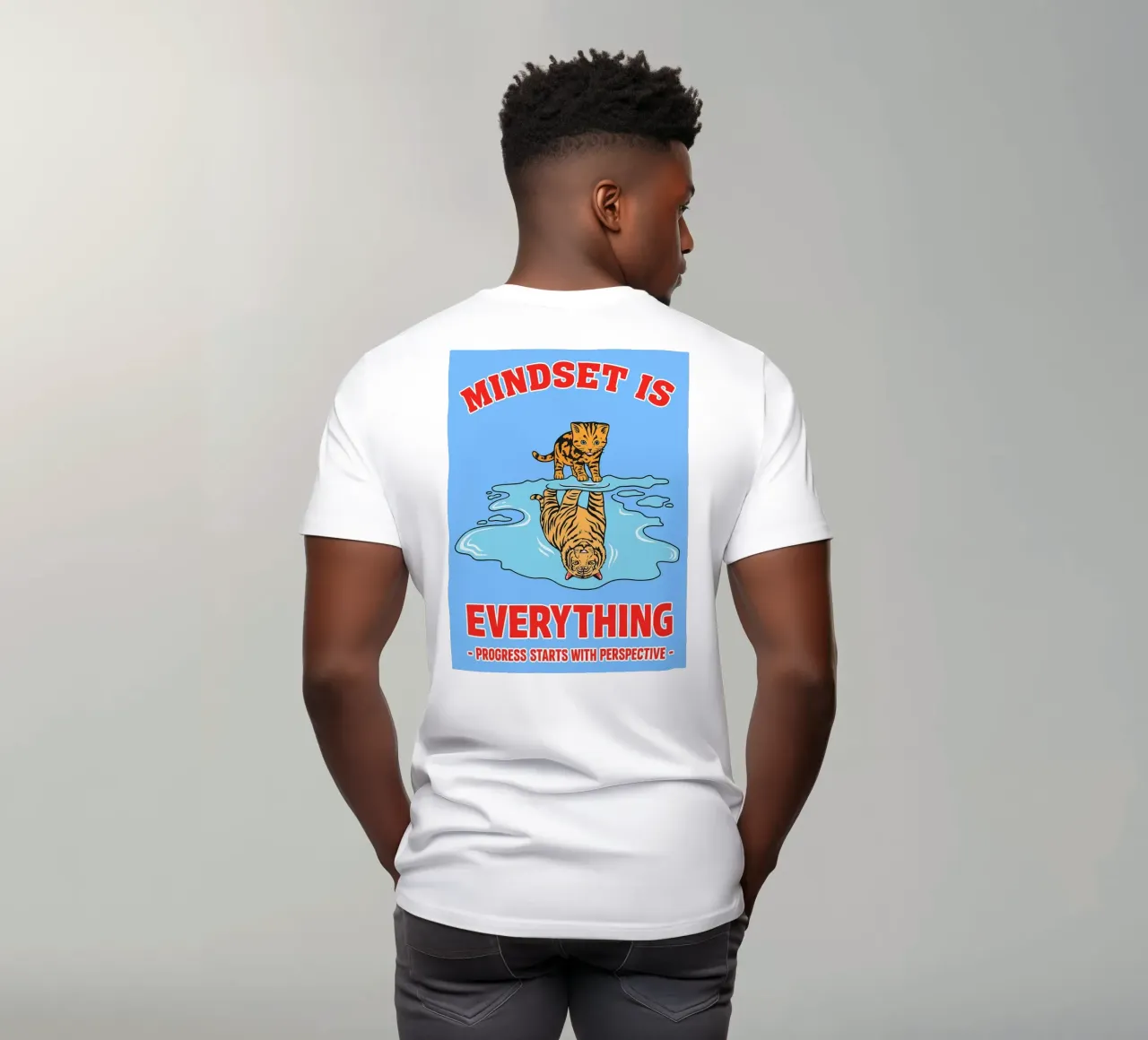 La mentalità è tutto t-shirt da Botania