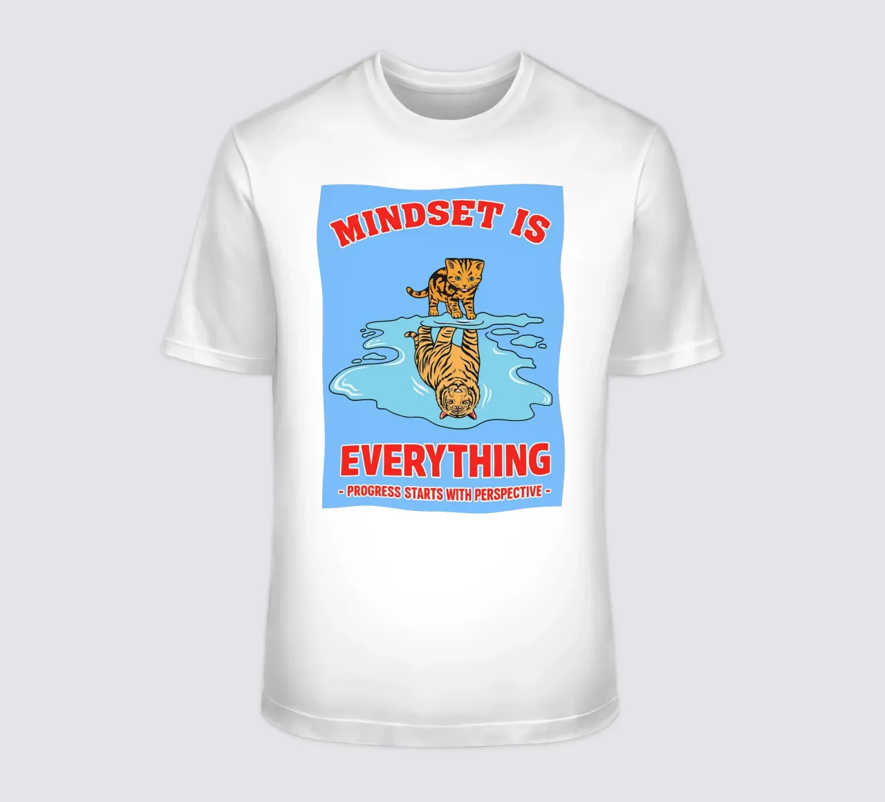 La mentalità è tutto t-shirt da Botania