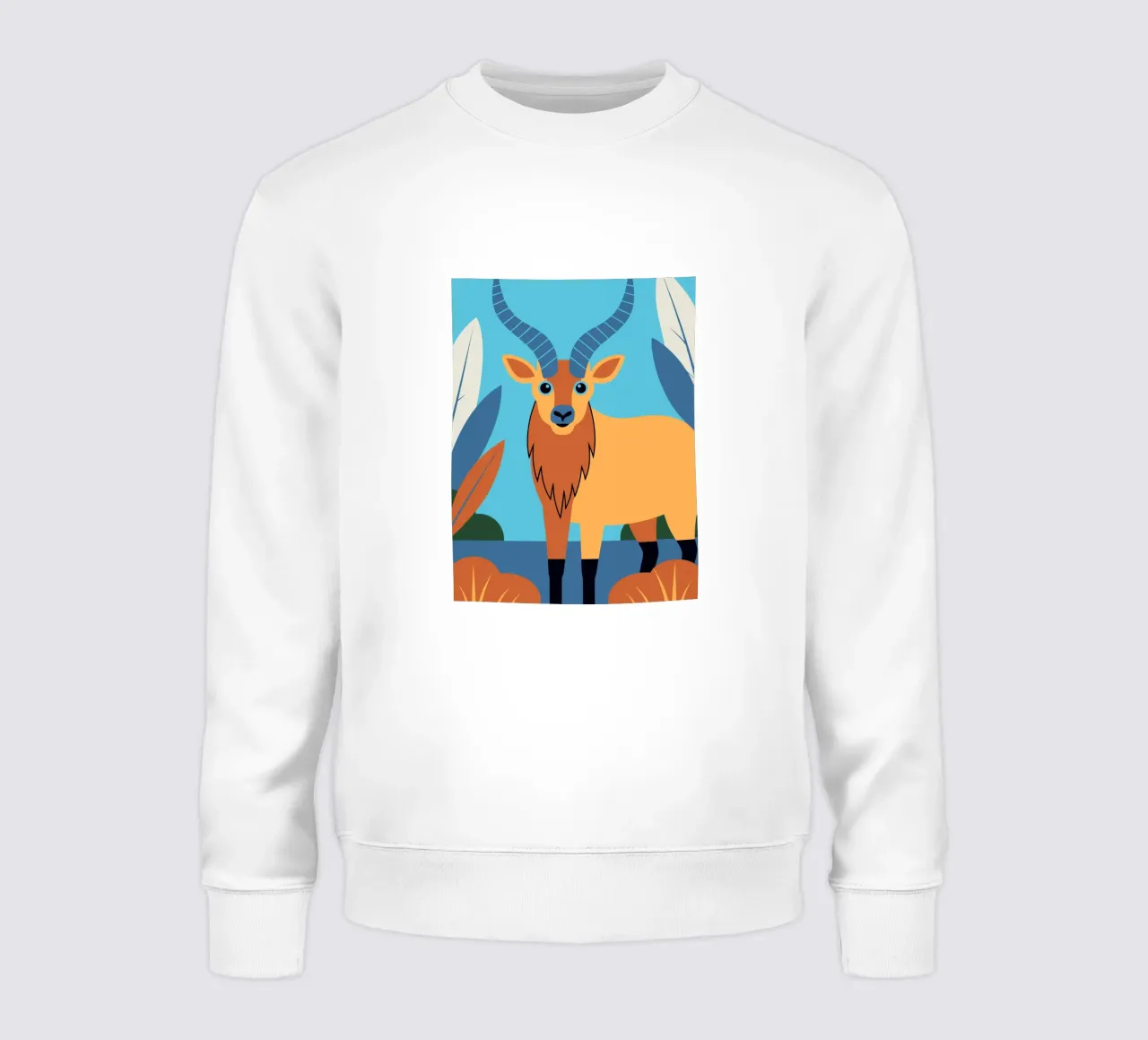 Antilope blu felpa da PROTECT ANIMALS