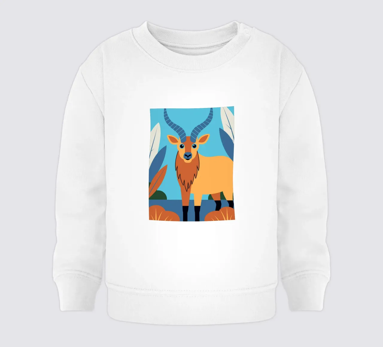 Antilope blu felpa neonato da PROTECT ANIMALS