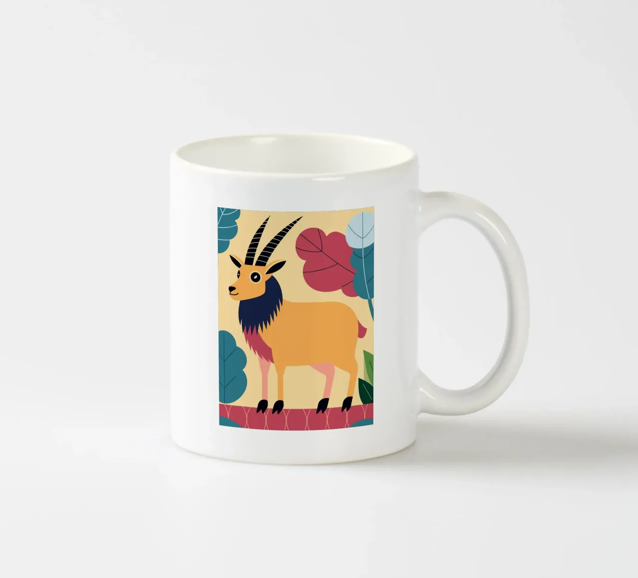 Antilope dorée dans le parc mug en céramique de PROTECT ANIMALS