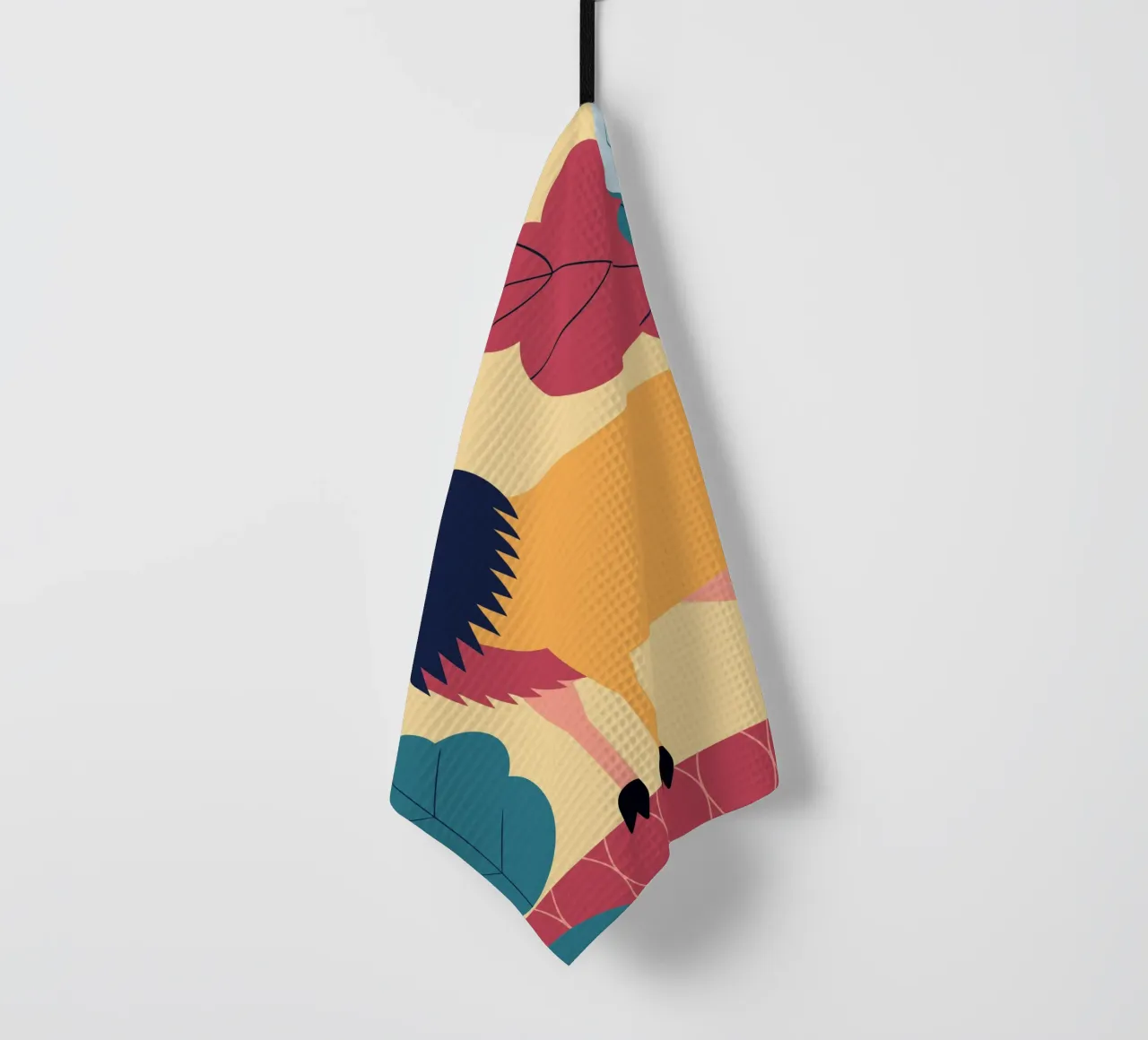 Gouden antilope in het park theedoek van PROTECT ANIMALS