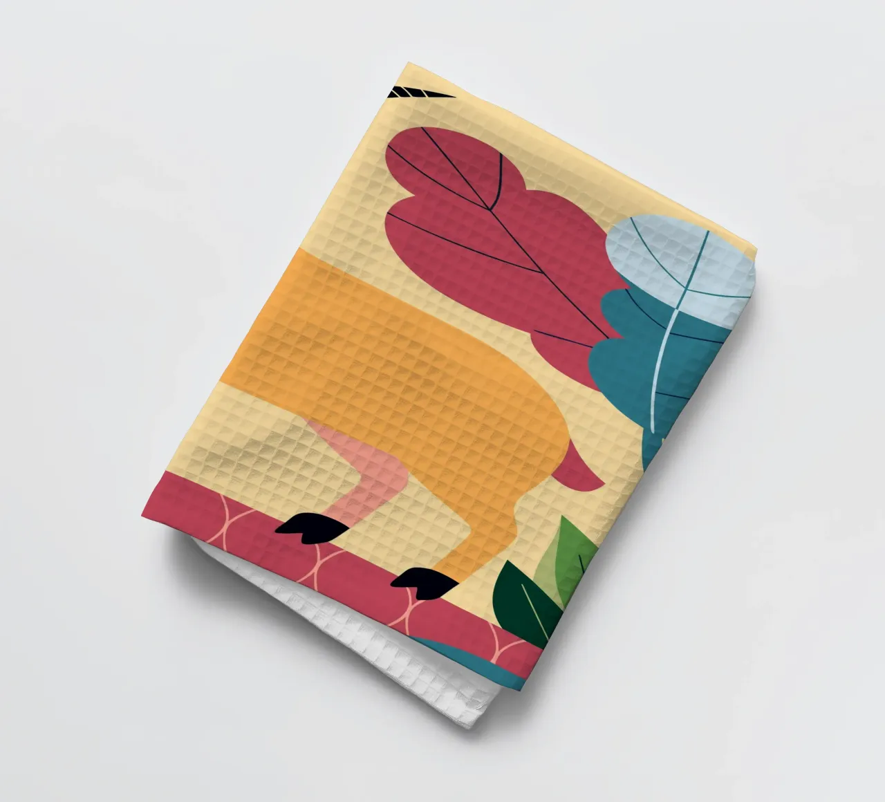 Gouden antilope in het park theedoek van PROTECT ANIMALS