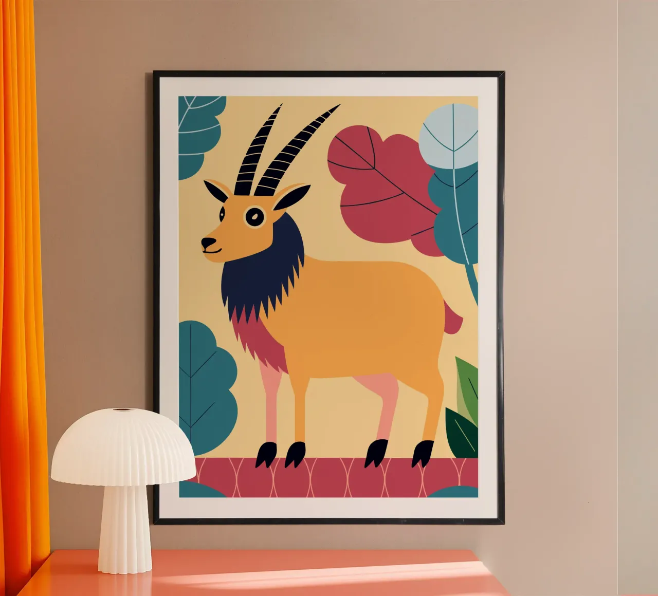 L'antilope dorata nel parco carta hahnemühle da PROTECT ANIMALS