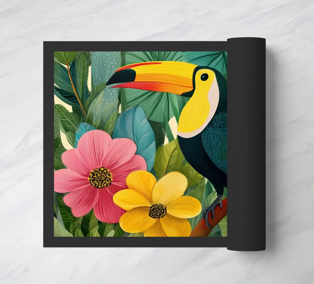 Floral Study: Toucan zerbino da Luca