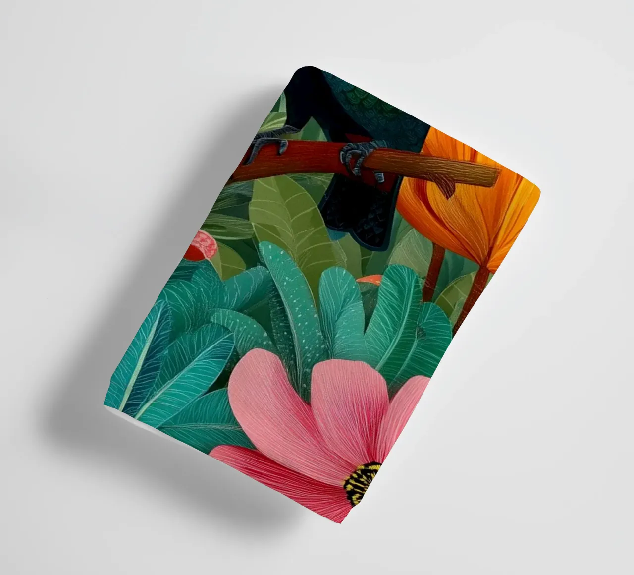 Floral Study: Toucan asciugamano da bagno da Luca