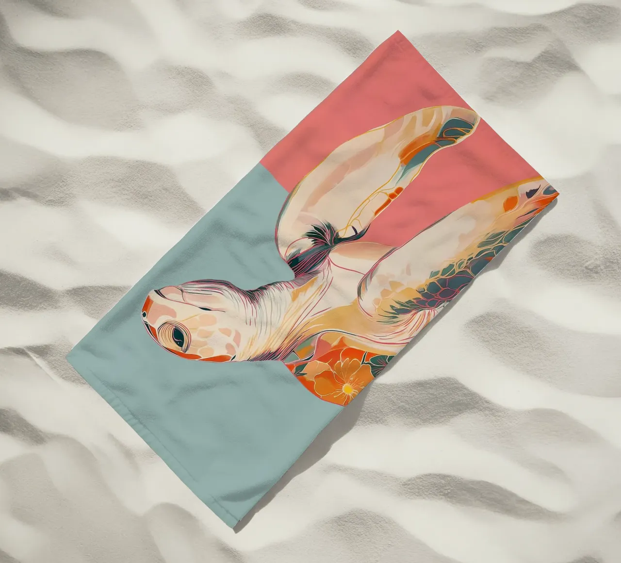 Ocean Bloom: Turtle telo mare da Luca