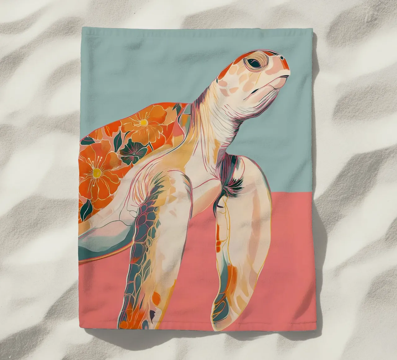Ocean Bloom: Turtle telo mare da Luca