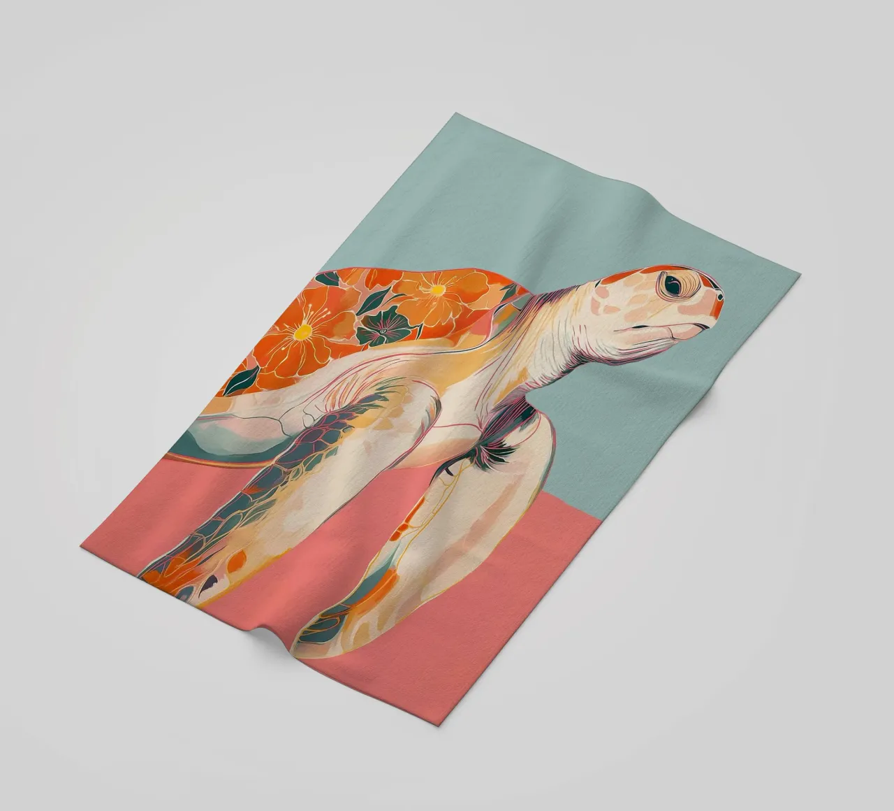 Ocean Bloom: Turtle telo mare da Luca