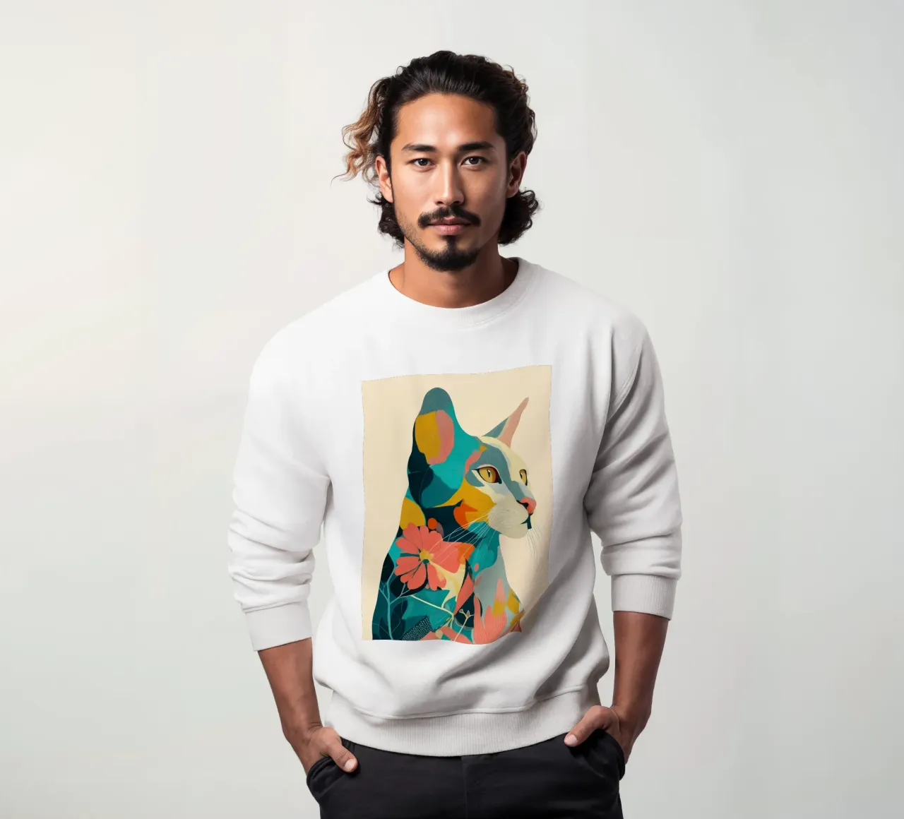 Flora Sphinx Sweatshirt von Luca