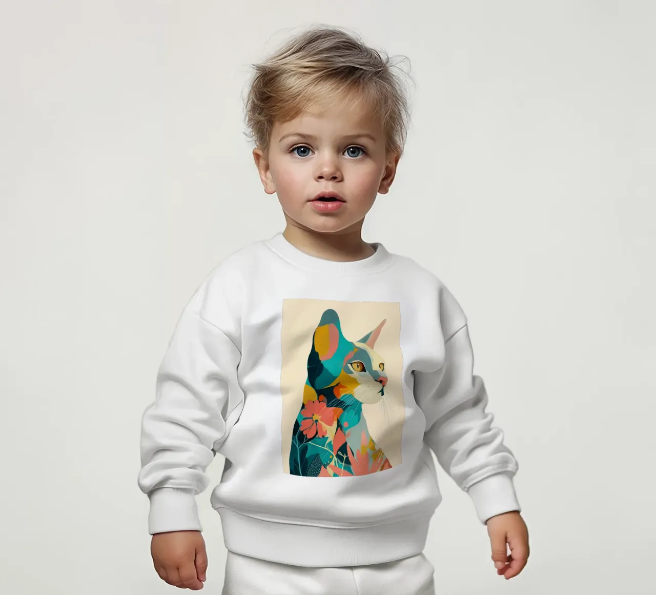 Flora Sphinx Baby Sweatshirt von Luca