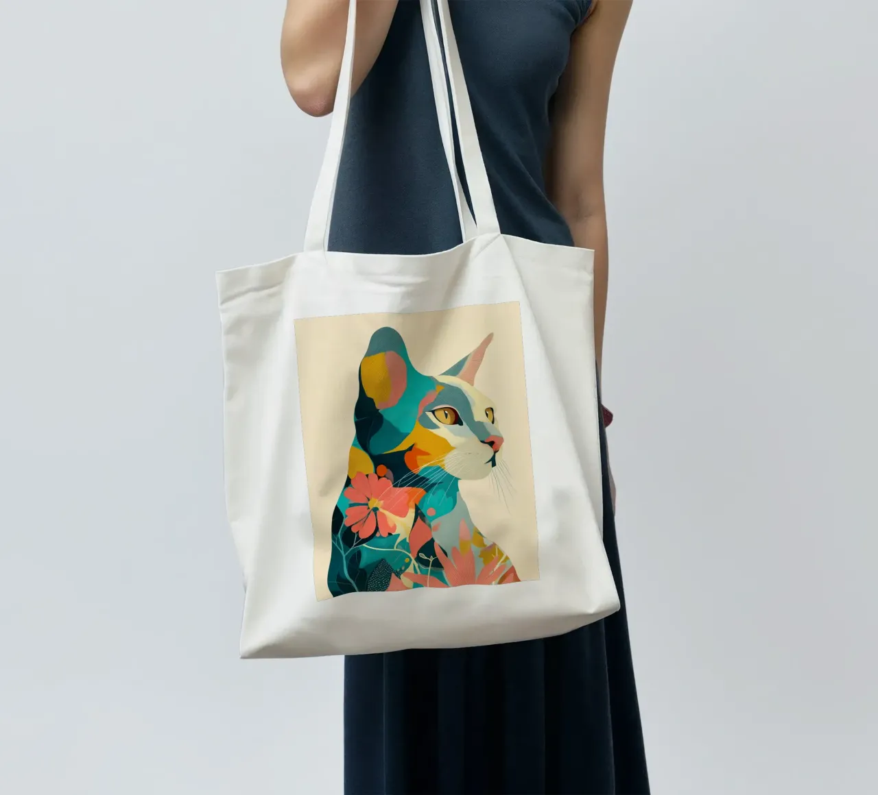 Flora Sphinx borsa in juta da Luca