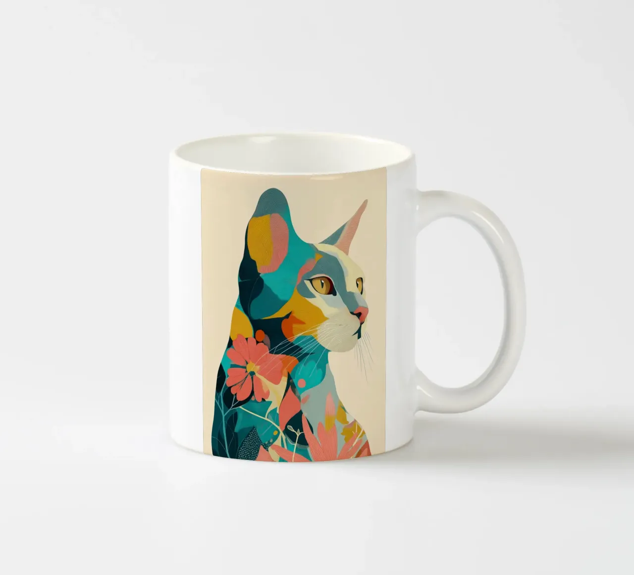 Flora Sphinx keramische mok van Luca