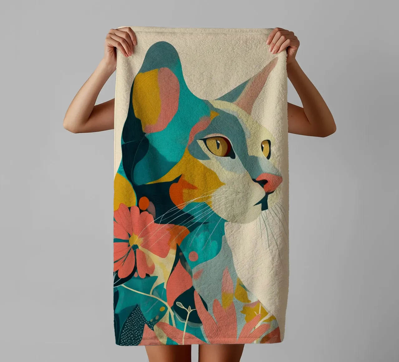 Flora Sphinx Handtuch von Luca