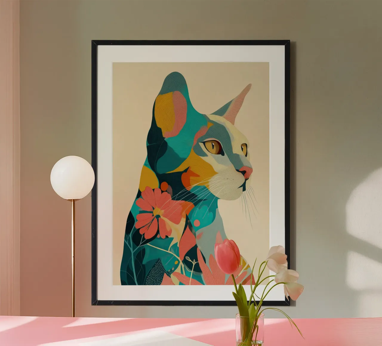 Flora Sphinx Hahnemühle von Luca