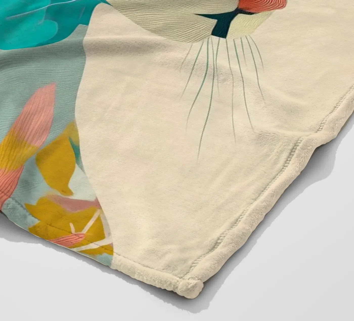 Flora Sphinx Fleecedecke von Luca