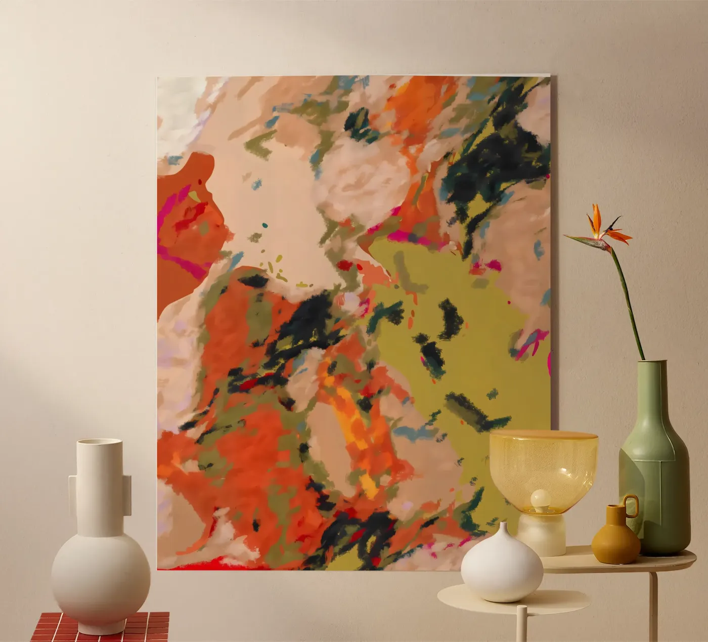 Zachte chaos acryl van 83oranges.com