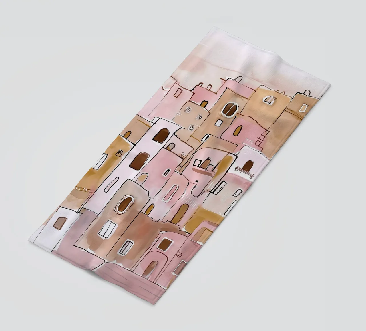 Hillside Village Serenity telo mare da BALIKA HOMES ART