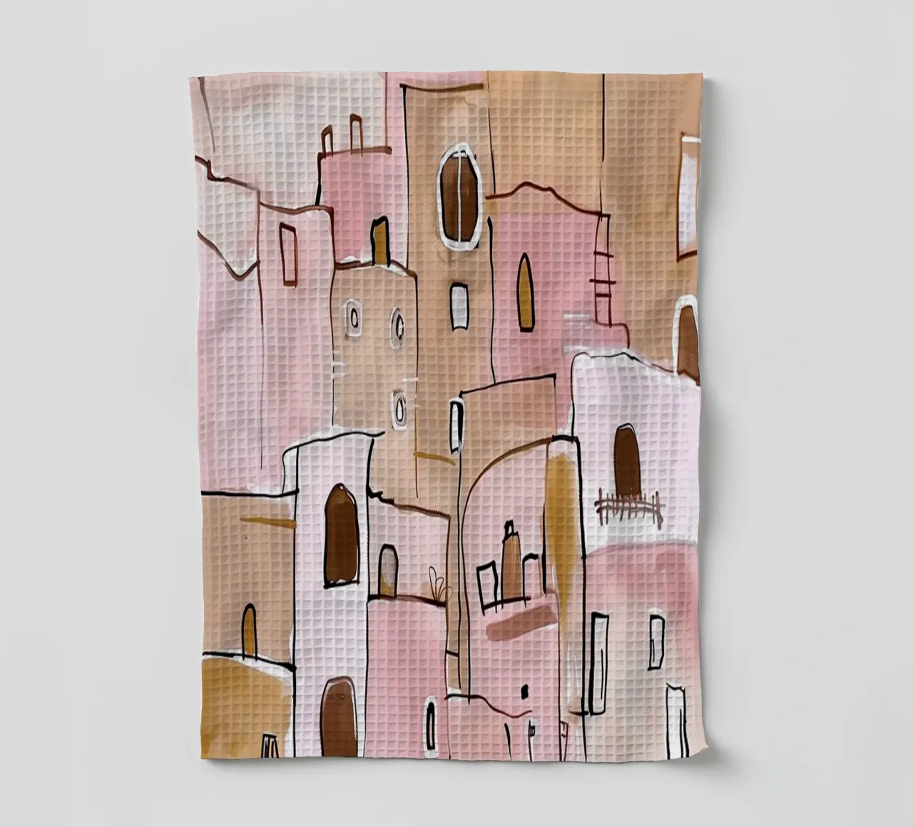 Hillside Village Serenity canovaccio da cucina da BALIKA HOMES ART