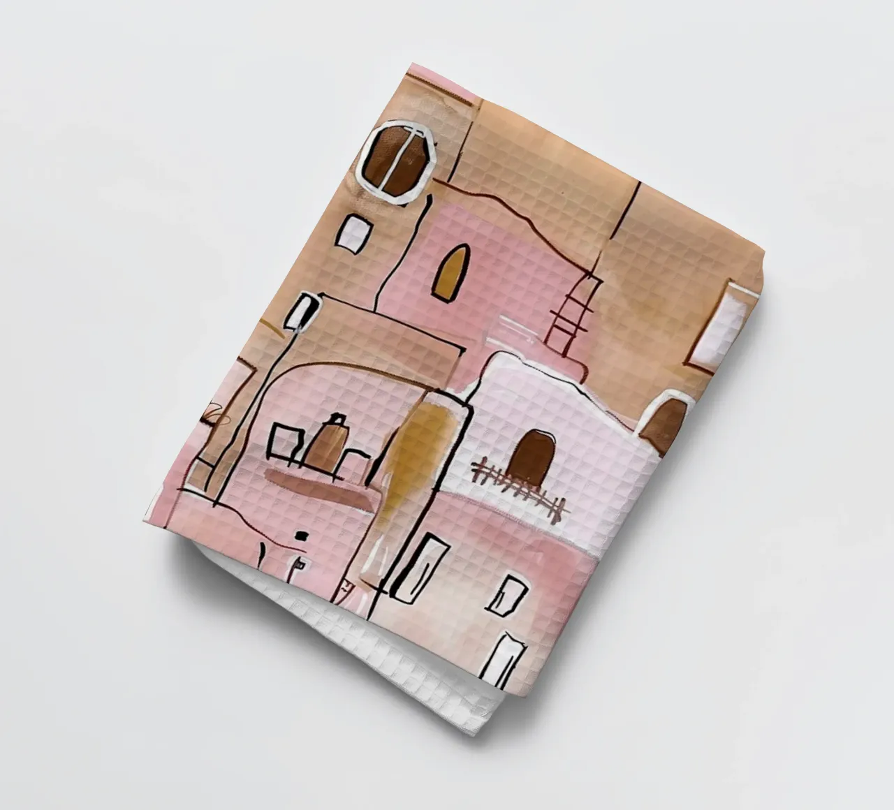 Hillside Village Serenity canovaccio da cucina da BALIKA HOMES ART