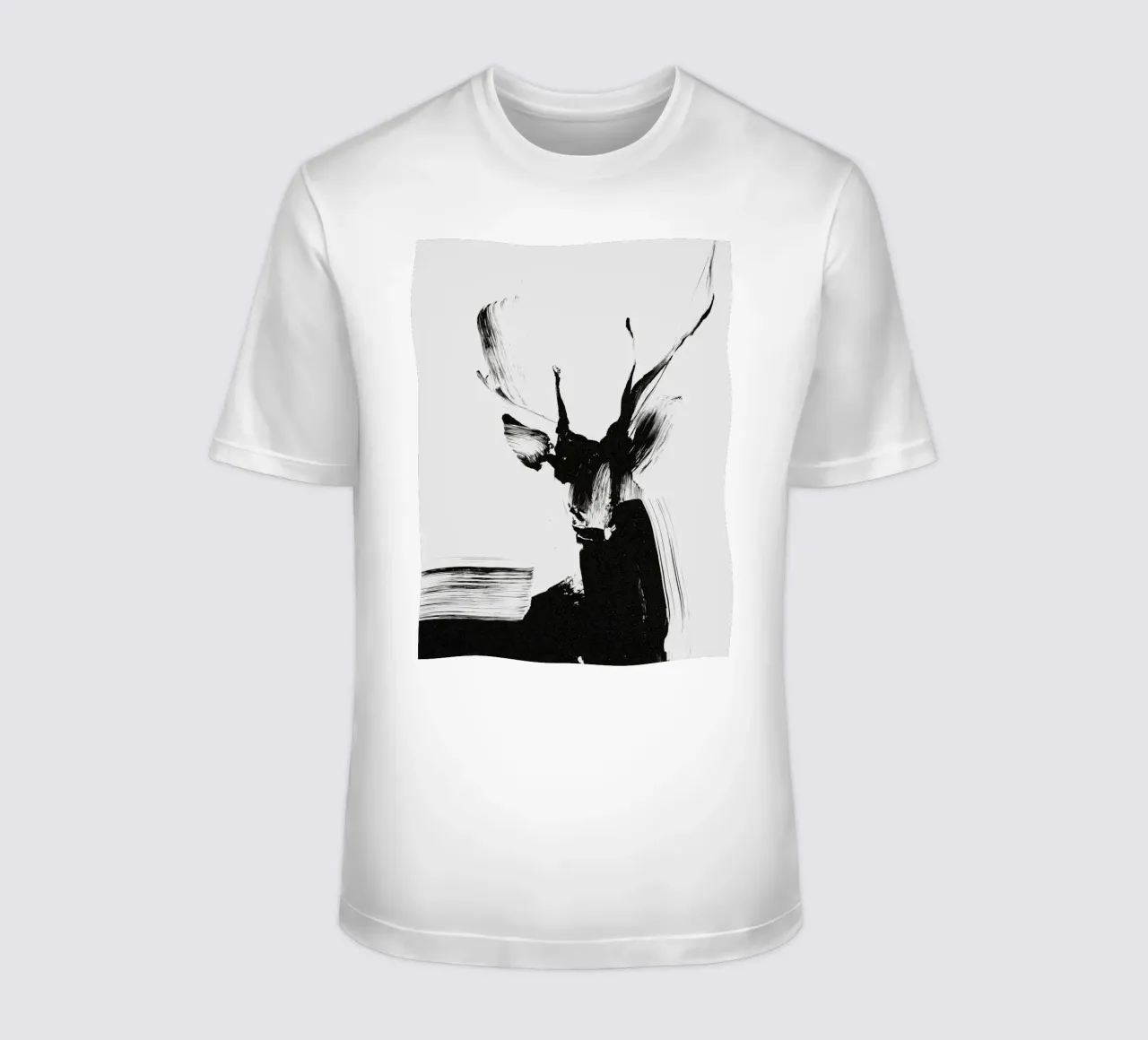 Abstract Deer No 01 t-shirt da treechild