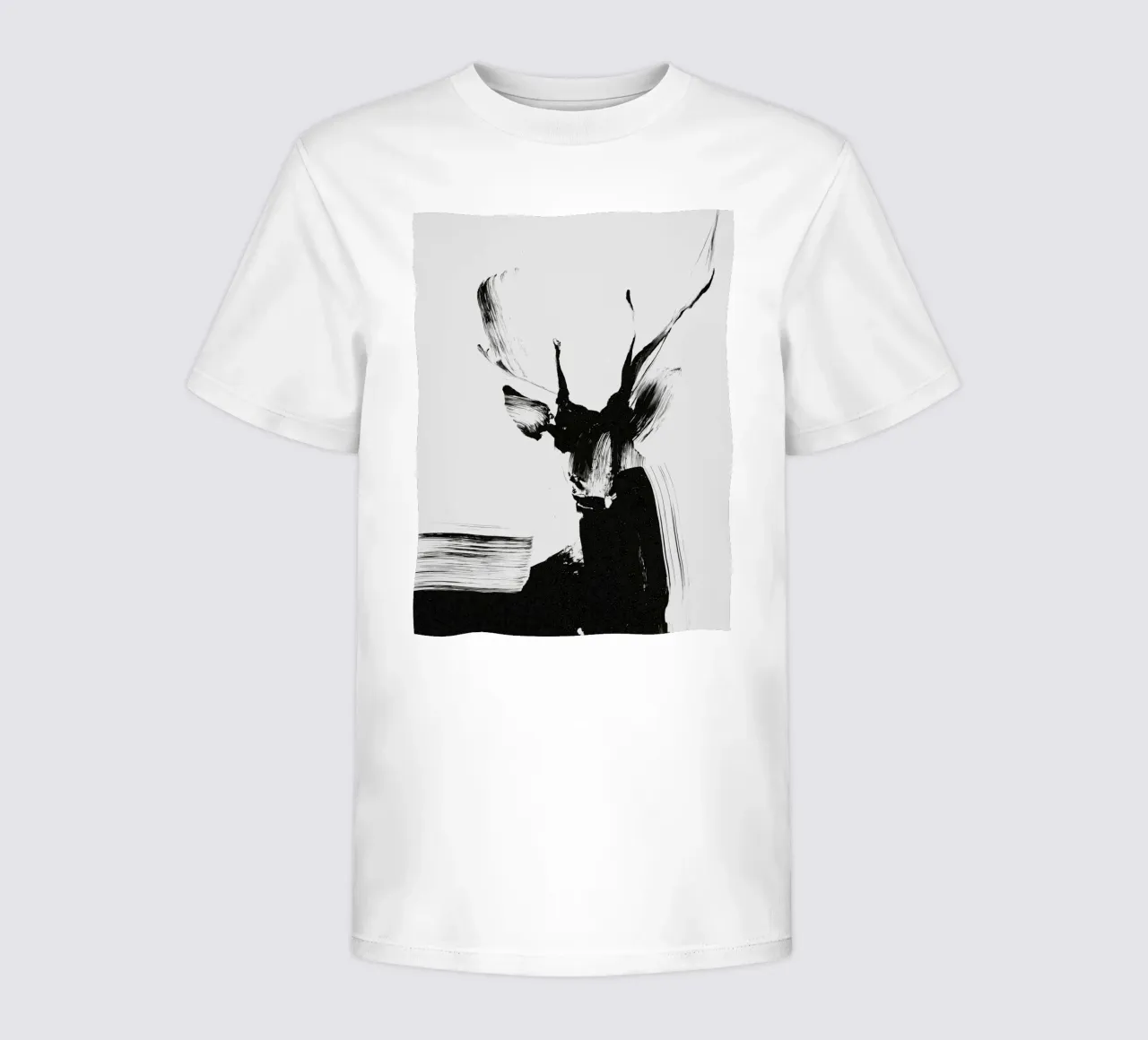 Abstract Deer No 01 t-shirt bambini da treechild