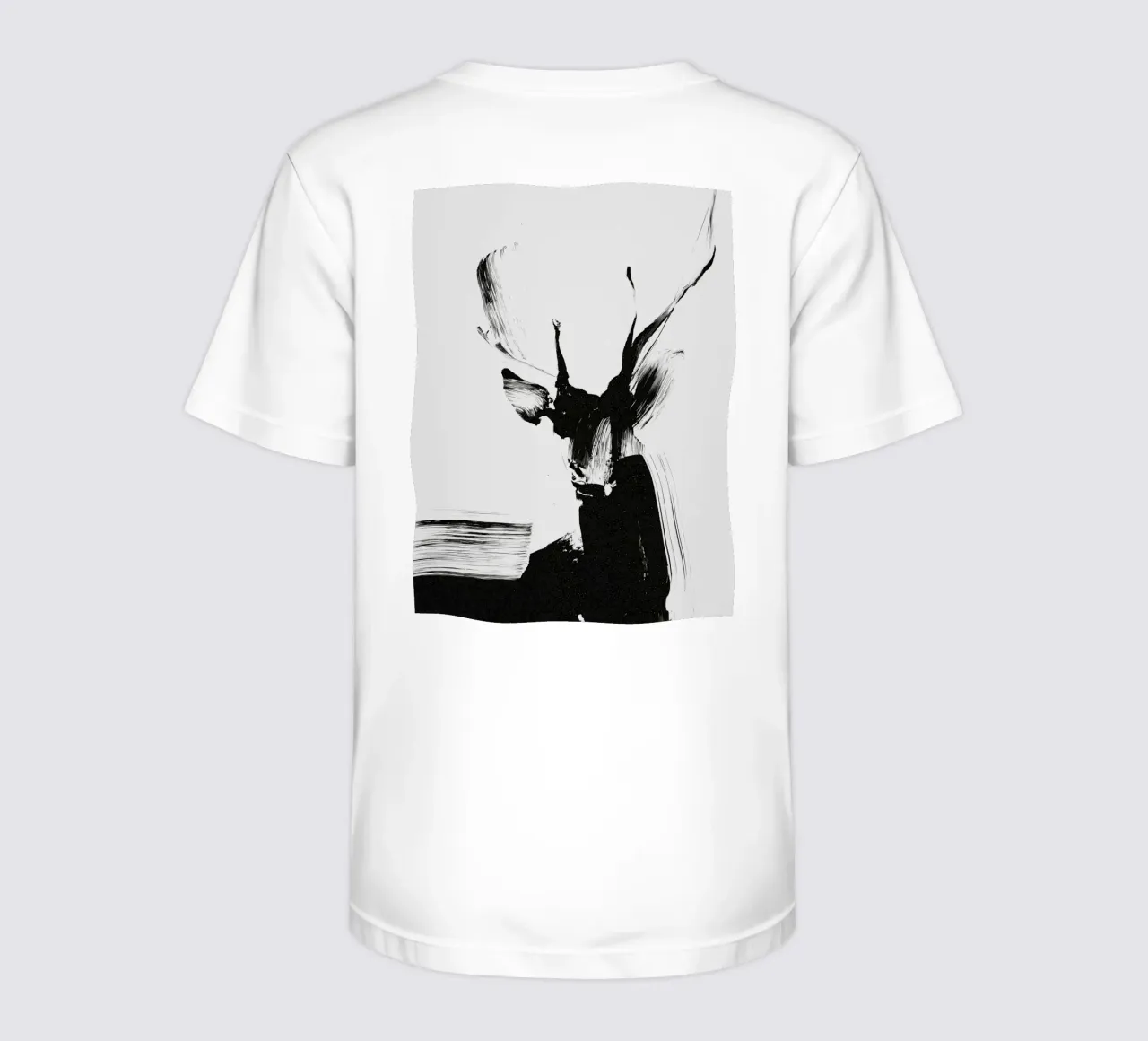 Abstract Deer No 01 t-shirt bambini da treechild