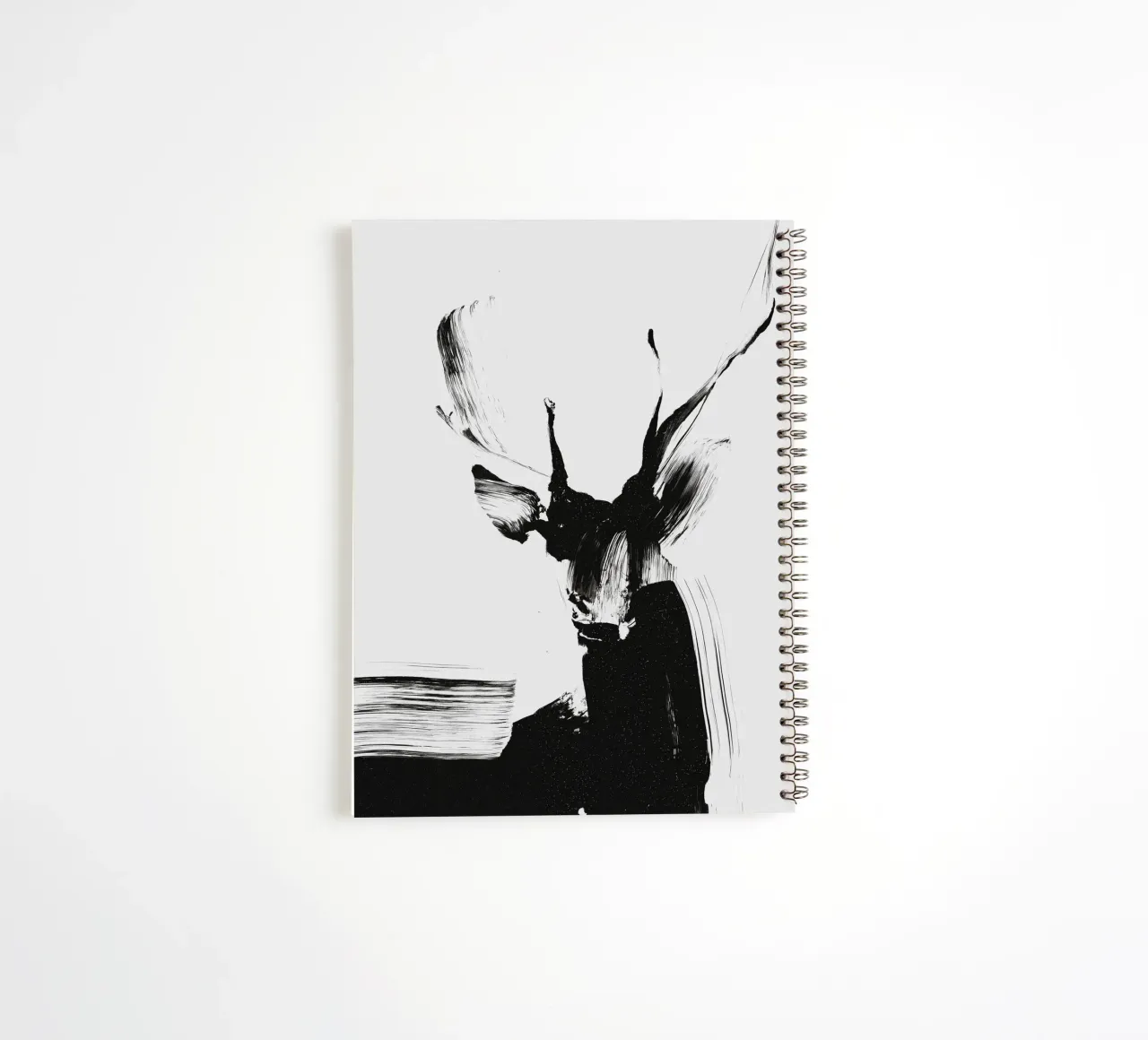 Abstract Deer No 01 diario ad anelli da treechild