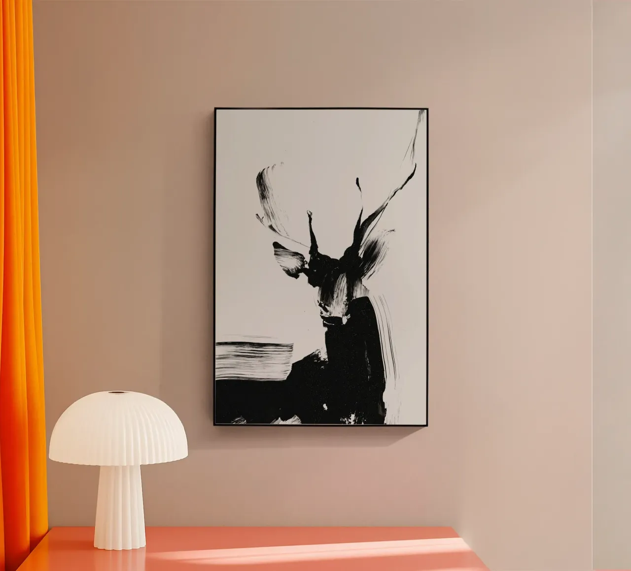 Abstract Deer No 01 plexiglass da treechild