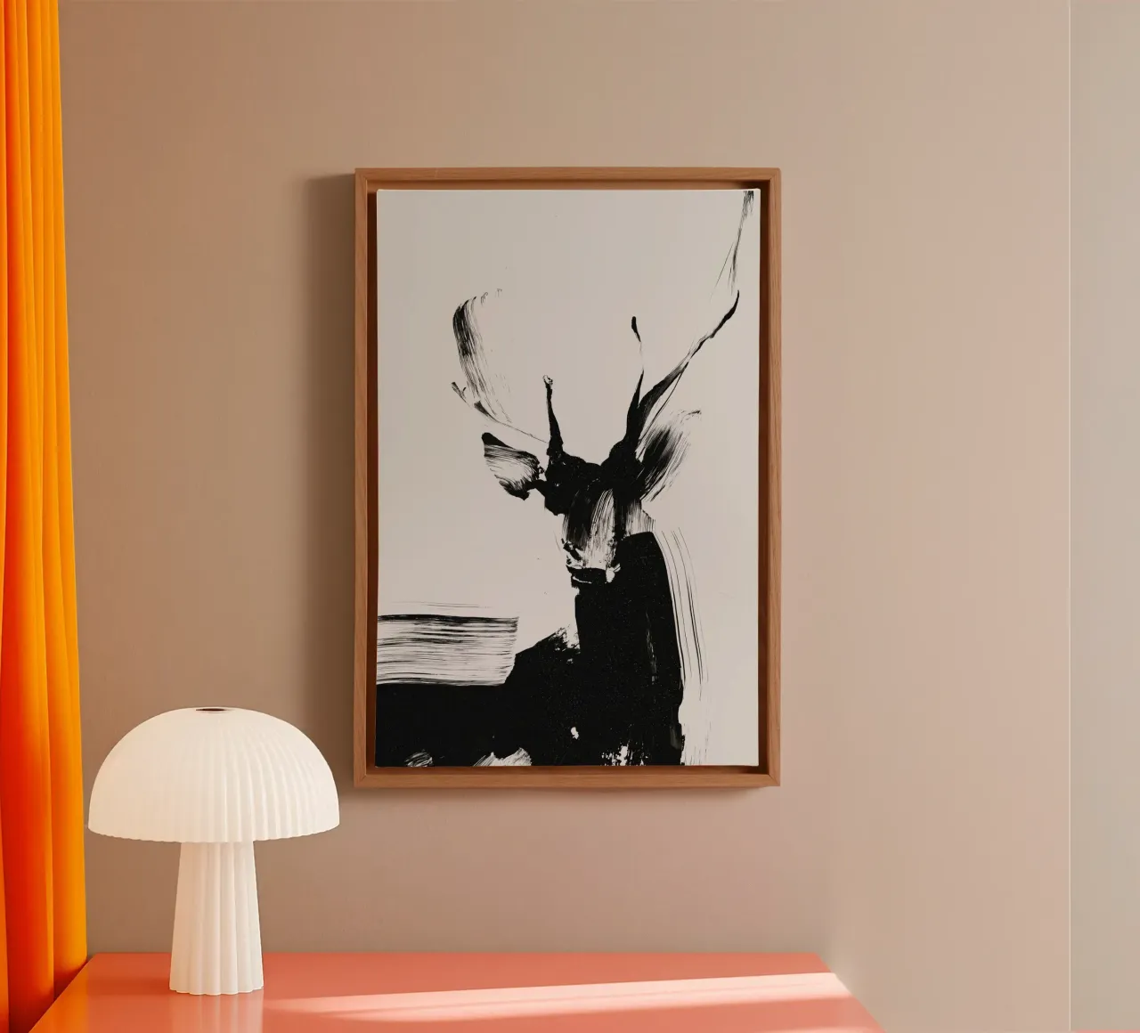 Abstract Deer No 01 tela da treechild