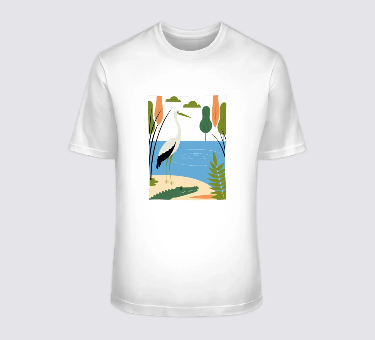 Cicogna e amici t-shirt da PROTECT ANIMALS