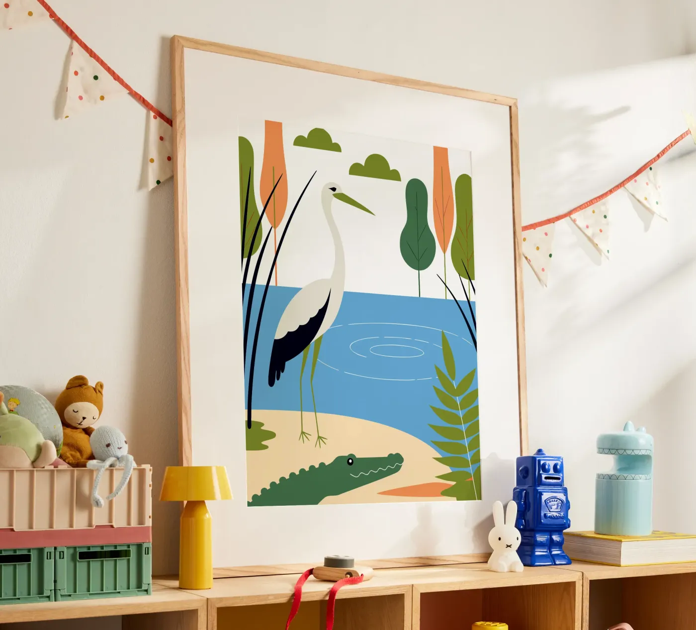 Stork and Friends poster da PROTECT ANIMALS