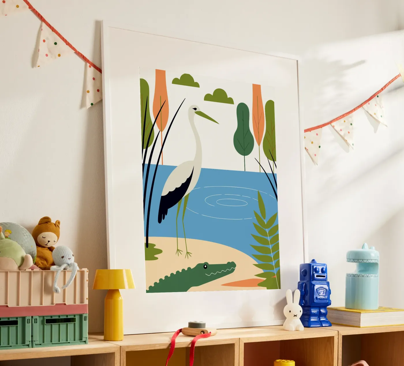 Stork and Friends poster da PROTECT ANIMALS