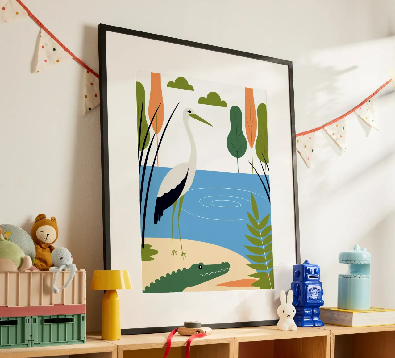 Cicogna e amici poster da PROTECT ANIMALS