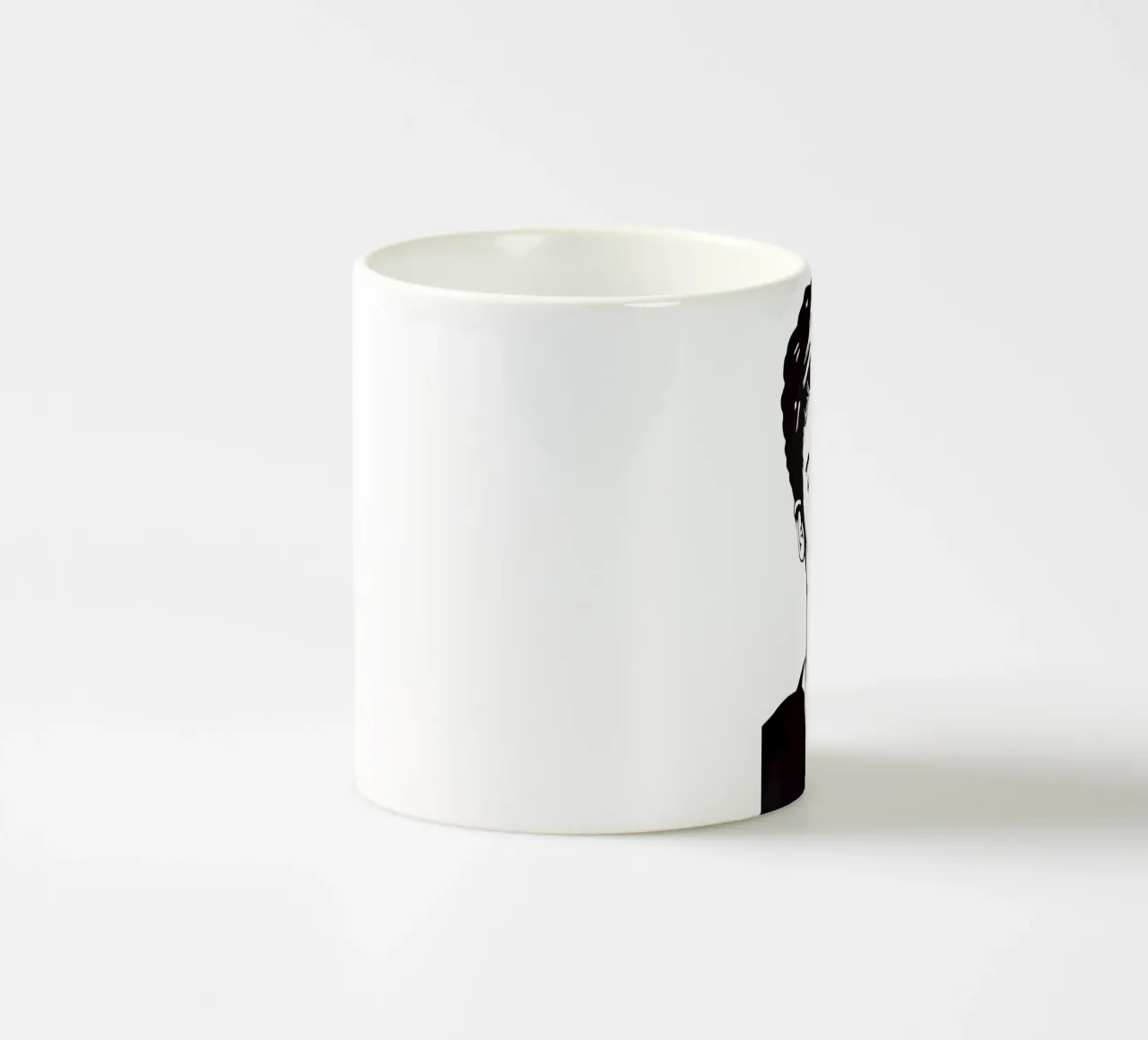 Frida Kahlo in bianco e nero tazza in ceramica da Autofocus