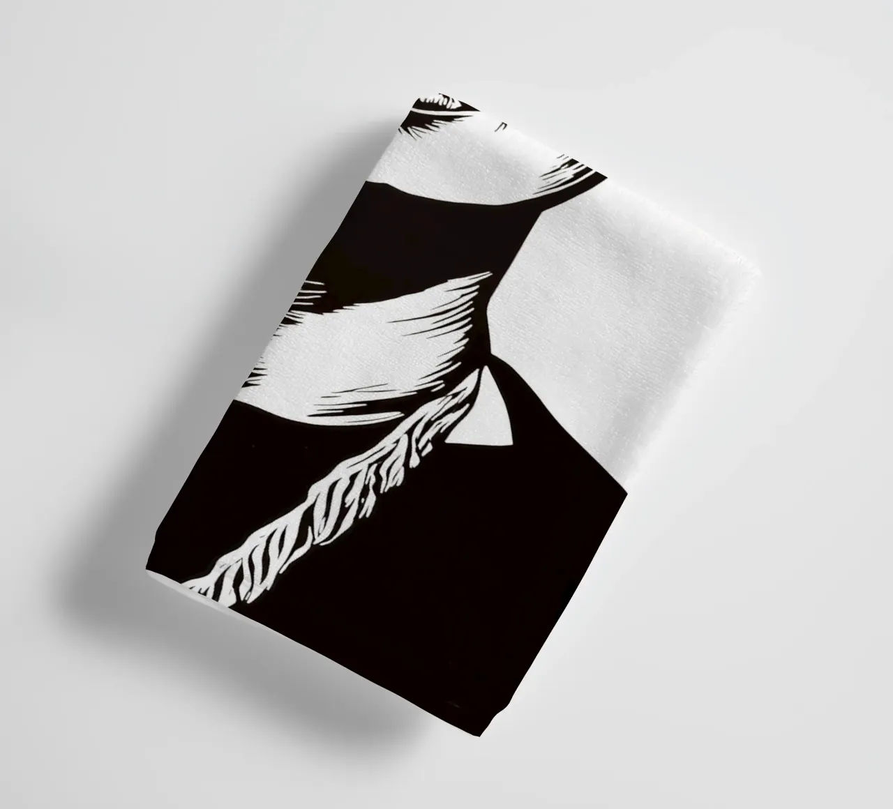 Frida Kahlo in bianco e nero asciugamano da bagno da Autofocus