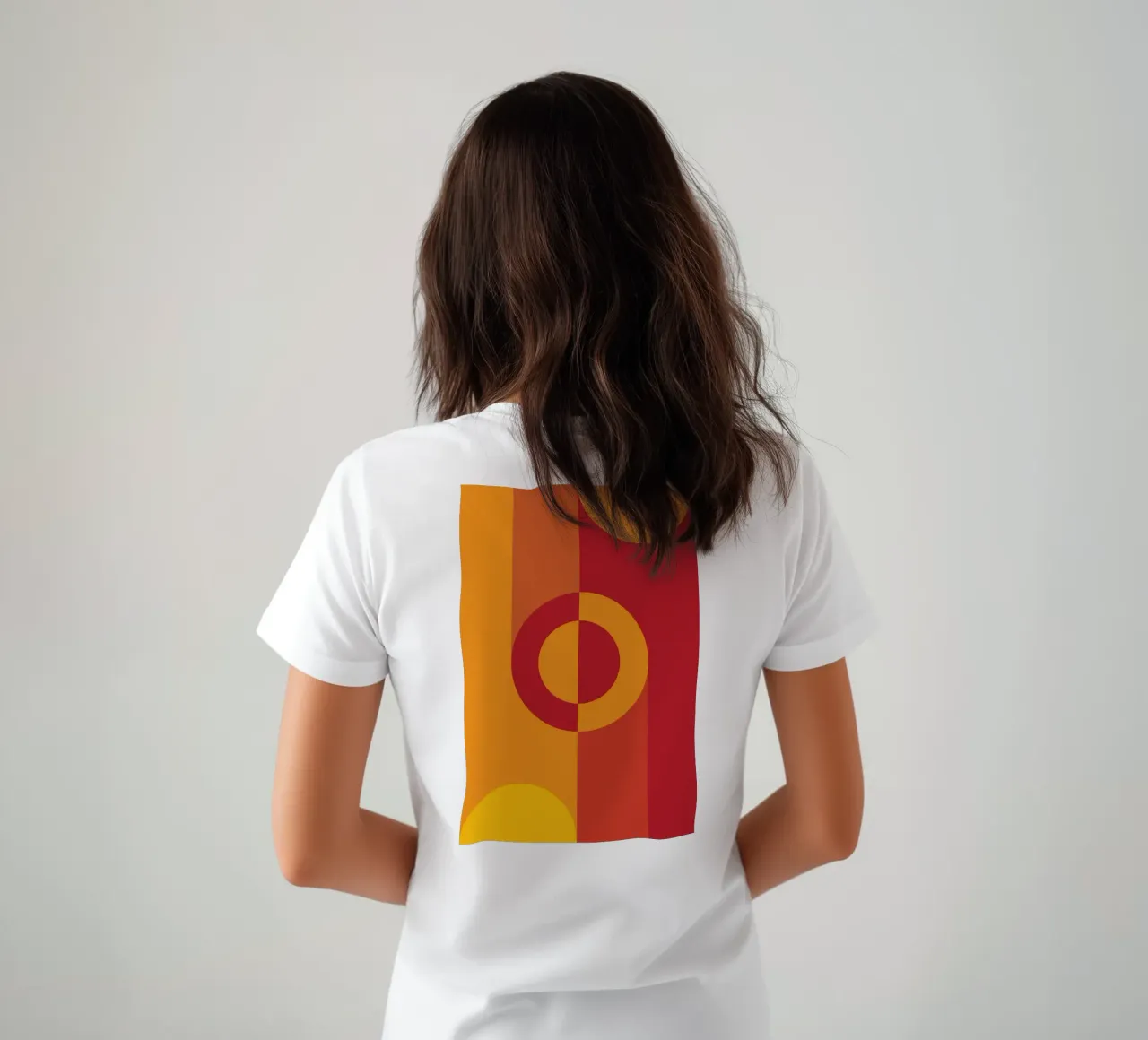 cerchio anello linea rotazione t-shirt da xandrax