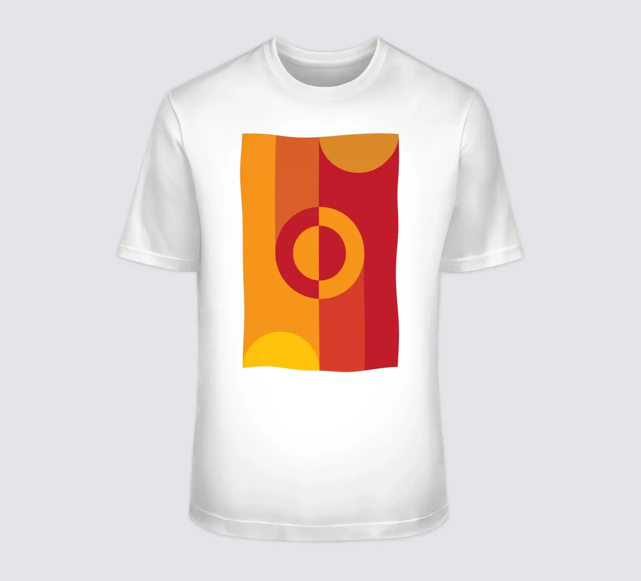 cerchio anello linea rotazione t-shirt da xandrax