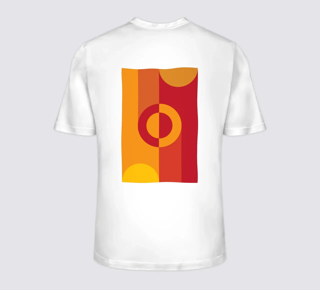 cerchio anello linea rotazione t-shirt da xandrax