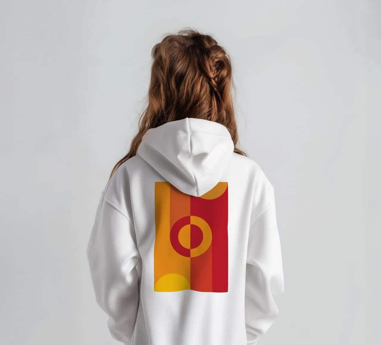 círculo anillo línea rotación sudadera con capucha para niño de xandrax