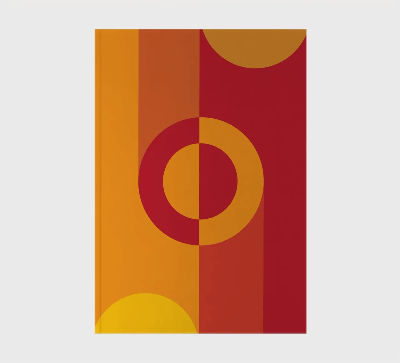 Kreis Ring Linie Rotation Notizbuch von xandrax