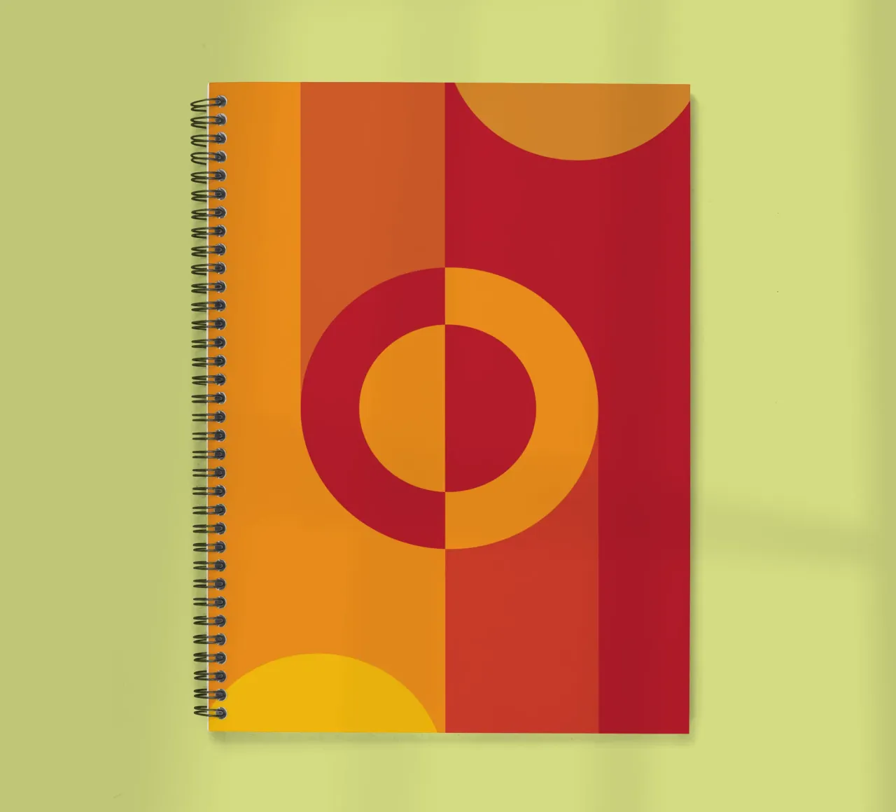 circle ring line rotation spiral notebook by xandrax