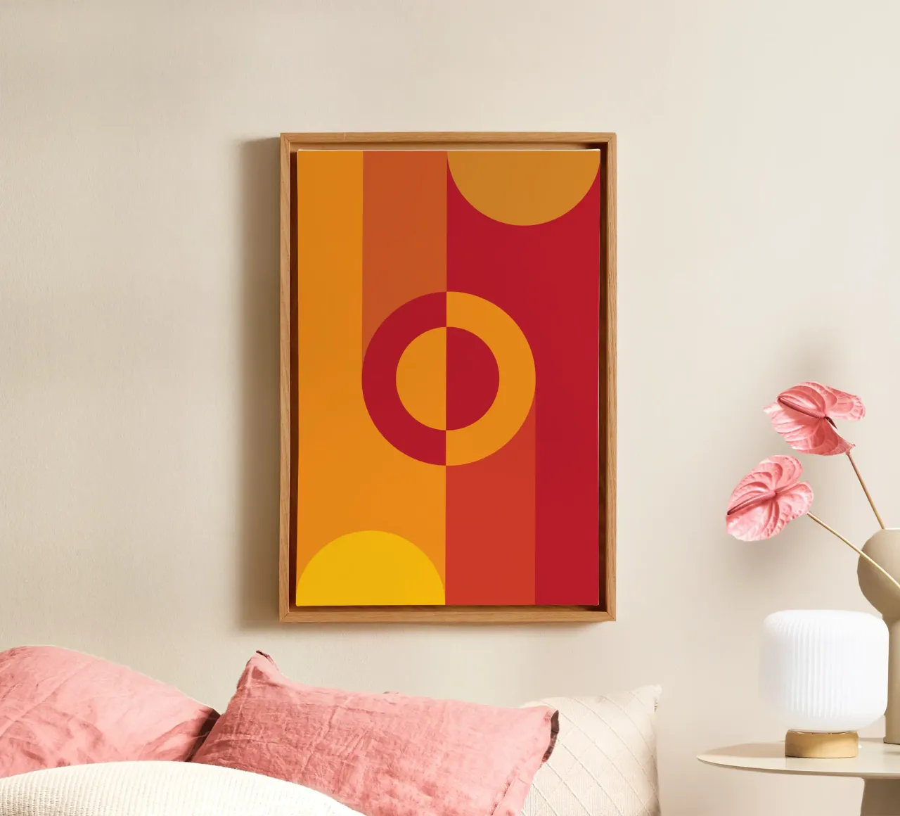 circle ring line rotation canvas by xandrax