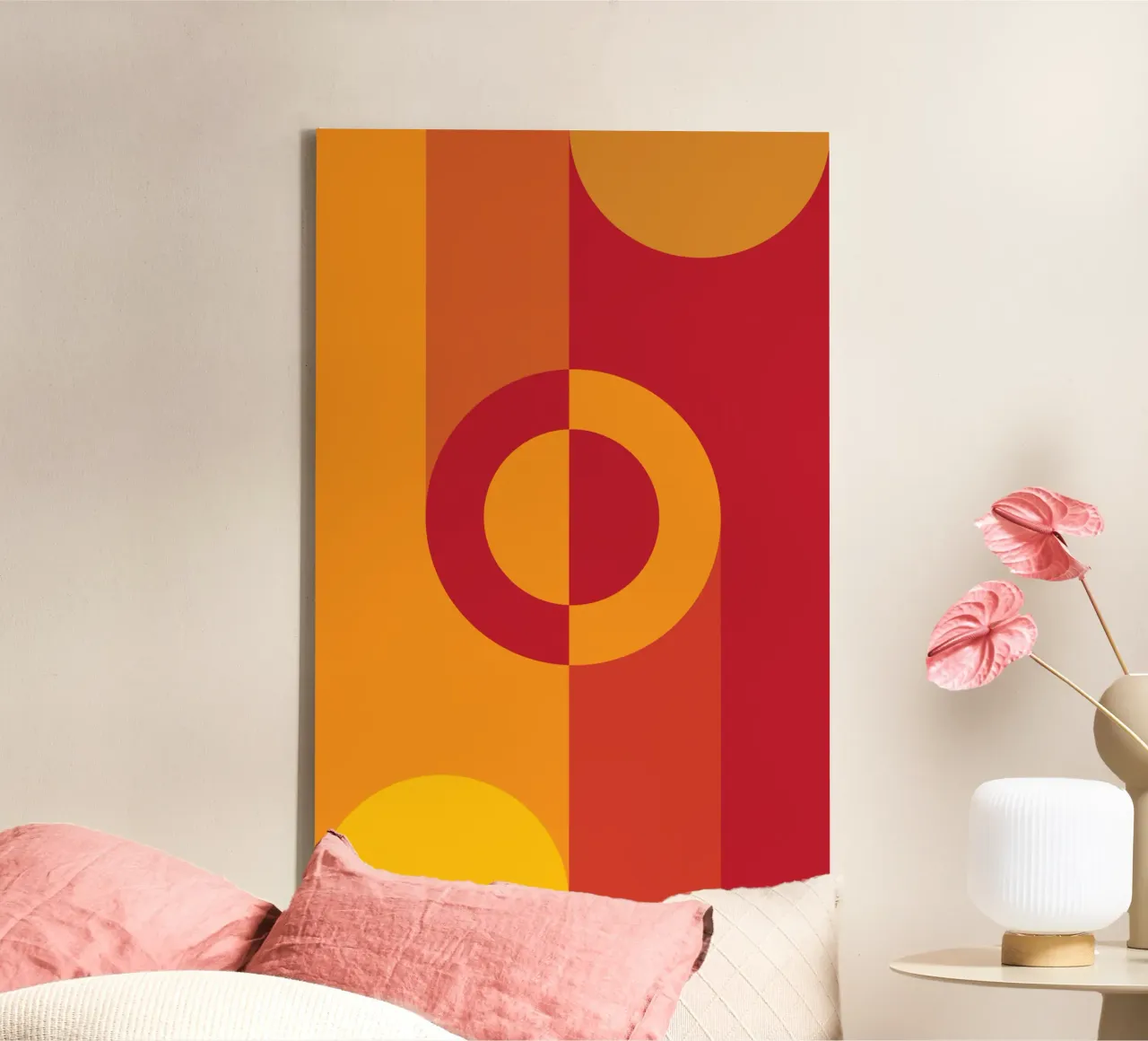 circle ring line rotation canvas by xandrax