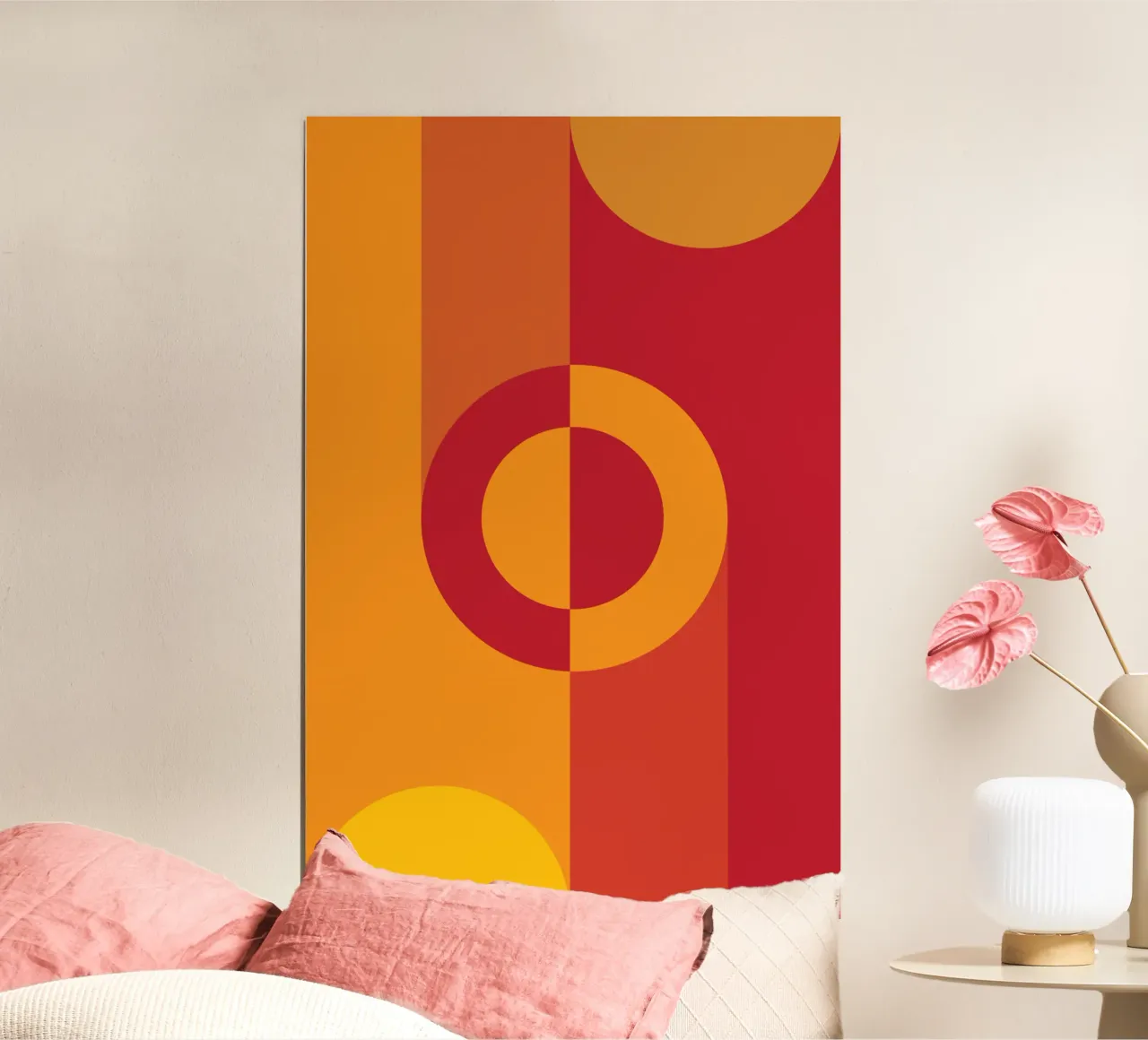 cerchio anello linea rotazione poster da xandrax