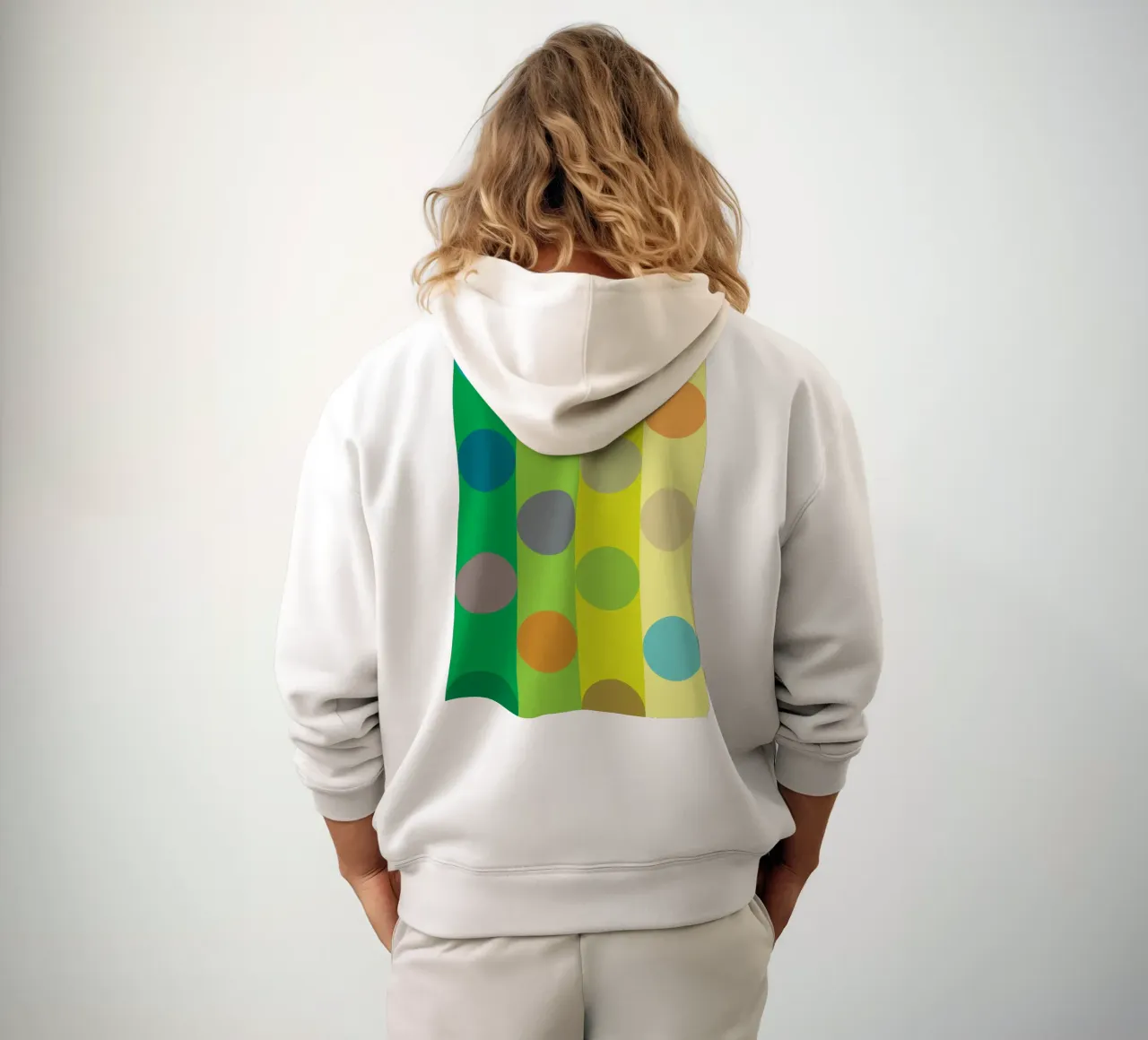círculo puzzle fila sudadera con capucha de xandrax