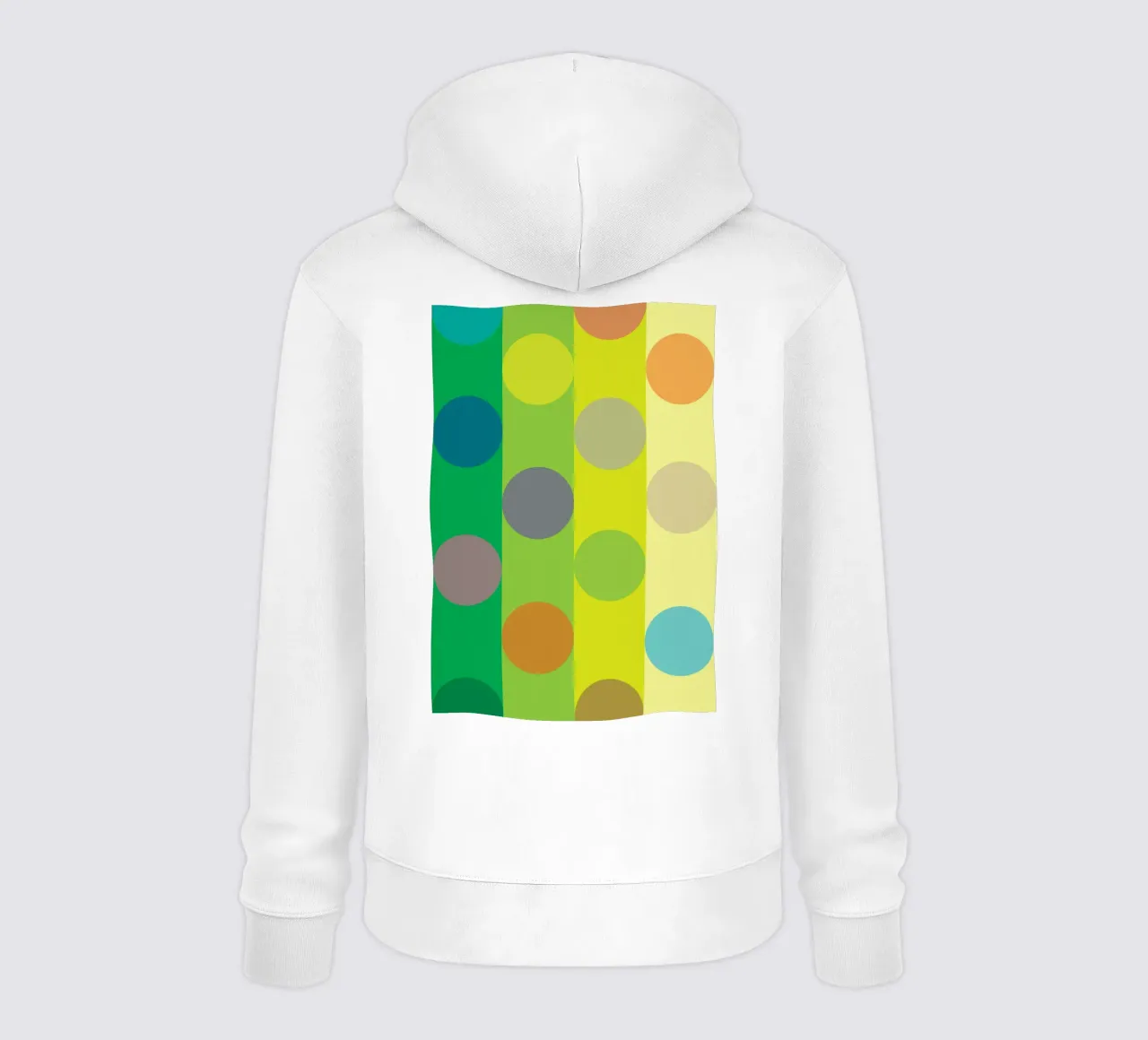 círculo puzzle fila sudadera con capucha de xandrax