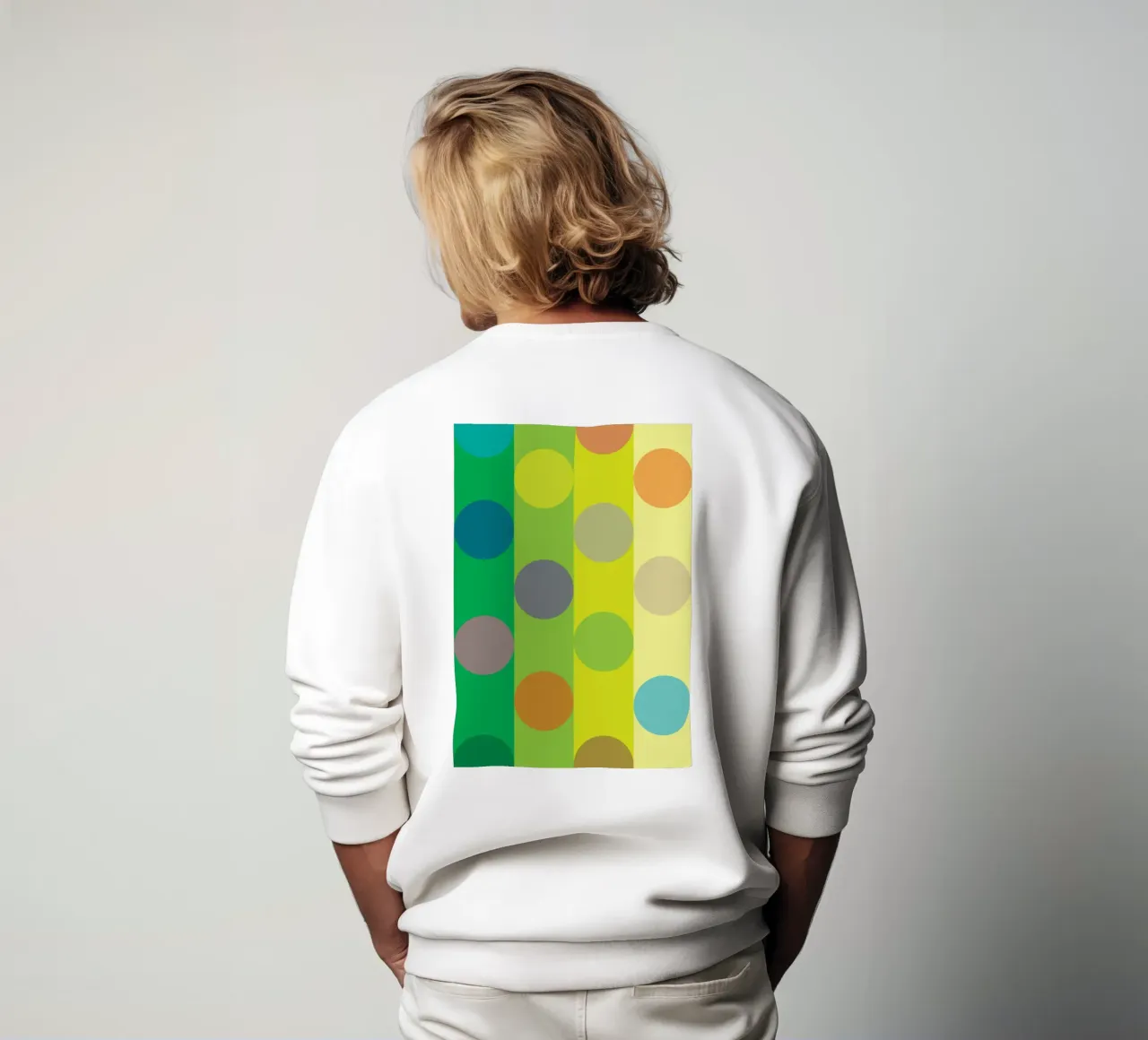 círculo puzzle fila sudadera de xandrax