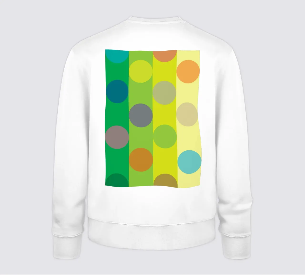 círculo puzzle fila sudadera de xandrax